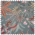 Jacquard Flachgewebe Möbelstoff Planta Grau