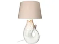 Giftcompany Tischleuchte Monsieur Carafon Fisch Lampe L weiß 52cm
