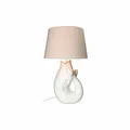 Gift Company Lampe Monsieur Carafon L Dekoleuchte in Fisch-Form Weiß H 52 cm
