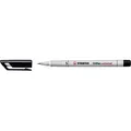 STABILO OHPen universal Folienstifte schwarz 0,4 mm non-permanent, 10 St.
