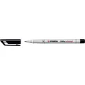 STABILO OHPen universal Folienstifte schwarz 0,4 mm non-permanent, 10 St.