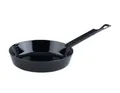 Riess, 0447-022, Mini Emaillepfanne 16, CLASSIC - SCHWARZEMAILLE, Durchmesser 16 cm, Höhe 3.5 cm, schwarz, Induktion