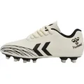 Hummel Top Star FG LC JR Kinder Fußballschuhe Kickschuhe beige/schwarz 226856-9806, Schuhgröße:37 EU - Weiß - 37