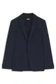 BOSS Herren P-Hanry-J-WG-233 Slim-Fit Sakko aus Performance-Stretch-Jersey Dunkelblau 58