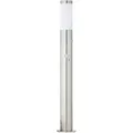 Brilliant Aussenstehleuchte, Schwarz, Metall, Kunststoff, 80 cm, Bewegungsmelder, Dämmerungssensor, Lampen & Leuchten, Außenbeleuchtung, Außenleuchten