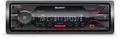 Sony DSX-A410BT MP3 Autoradio (Dual Bluetooth, NFC, USB, AUX Anschluss, Beleuchtung, 4 x 55 Watt, Freisprechen) rot