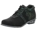 Simen Damen Schnürschuhe 39367-37, 39367-38, 39367-39, 39367-40, 39367-41 SIM-7951A schwarz/grün 38 - 38