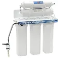 Naturewater NW-PR305 5 Stufen Wasserfilter, 5 μ, PP Kartusche, Untertischfilter Wandhalterung, Filterschlüssel, Sedimentfilter Aktivkohle, Wasser...