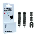 SCHWALBE Clik Valve SV to SCV Ventiladapter Klick Ventil Fahrrad OVP Set 2 Stück