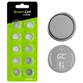 Green Cell Knopfzelle CR 1620 3 V 10 St. 70 mAh Lithium CR1620