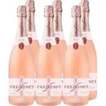 Freixenet Carta Rosé (6 x 0,75 l) Trockener Rosé Sekt, Seco, Spanischer Premium Rose