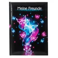Goldbuch Freundebuch Schmetterling