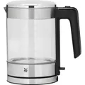 WMF KÜCHENminis Reisewasserkocher kabellos / Glas-Wasserkocher klein 1l (1 l) (2-0413190011)