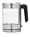 WMF 04.1319.0011 KÜCHENminis Wasserkocher, Cromargan matt/Glas