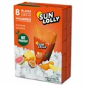 (5,08€/1l) Sun Lolly Exotic, Wassereis, 8 Packungen