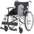 Bischoff & Bischoff Transportrollstuhl Vida mit 22" Greifreifen, faltbar, die perfekte Wahl für Reisen und Mobilität unterwegs, nur 11 kg