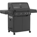 Rösle Gasgrill Allflame Hero 4 Schwarz