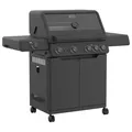 Rösle Gasgrill ALLFLAME Hero 4 Premium Gasgrill BBQ, Primezone, Backburner, 800C