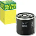 MANN FILTER ÖLFILTER FÜR HYUNDAI ATOS KIA RIO MAZDA 3 MX3 MX5