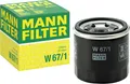 MANN-Filter W 67/1 Ölfilter für Kia Mazda Ford Nissan Subaru