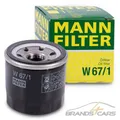 MANN-FILTER ÖLFILTER FÜR MAZDA 2 DE 07-15 3 BK 03-09 BL 08-14 BM 13-