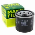 MANN Ölfilter W671 Filter Ford Honda Hyundai Kia Mazda Nissan Renault