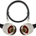 Rangeful N Male to N Male 2m Coaxial Cable??? HF240 (LMR240 equivalent) HF240-NM-NM-2 (HF240-NM-NM-2)