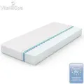 Kaltschaummatratze Vitalispa Weiß 140 x 200 cm H2 Härtegrad, 7Zonen, Model 12349 - Weiß