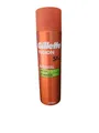 3 Stück 200ml Gillette Fusion Rasiergel Sensitive mit Mandelöl