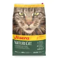 Josera NatureCat - getreidefreies Trockenfutter mit Geflügel & Lachs, Trockenfutter für: Katzen