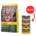 JOSERA Nature Cat Trockenfutter 10 kg + 4 Dosen GRATIS