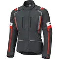 Held 4-Touring II wasserdichte Motorrad Textiljacke, schwarz-rot, Größe L für Männer