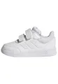adidas Unisex Kinder Tensaur Hook and Loop Shoes, White / Cloud White / Grey One, 33 EU
