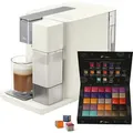 Tchibo Qbo MILK MASTER Premium Kapselmaschine inkl. 30 recyclebare Qbo Kapseln für Cappuccino, Espresso, Caffè Crema, Milchschaum auf Knopfdruck ...
