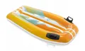 Aufblasbar Orange Surfboard Körper Brett Boogie Luftmatratze Pool Treiben 112cm