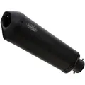 SHARK EXHAUST DSX-10 Edelstahl beschichtet schwarz-matt, schwarz