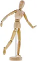 Art Mannequin，Gliederpuppe, 30,5cm Modellpuppe Holzpuppe zum Zeichnen, Malen,...