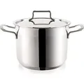 ORION Kochtopf Stahltopf mit Deckel 18/10 PREMIUM Induktion 1,5l - Silber
