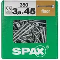 Spax - Dielenschrauben 3.5 X 45 Mm Tx 10 - 350 Stk. Holzschrauben