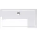 Mai & Mai Duschwanne Duschtasse aus hochwertigem Acryl Faro in weiß Rechteckig 140 cm x 80 cm