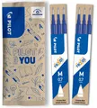 PILOT FriXion Ersatzminen 0.7 - 6er Set - Blau - Mittlere