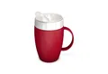 Ornamin Schnabelbecher Becher mit Trink-Trick mit Schnabelaufsatz/Trinkaufsatz, 2-tlg., Kunststoff, Trinkhilfe l Alltagshilfe l BPA-frei l Made in Germany