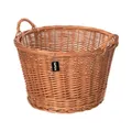 Allzweckkorb gross rund Weide geflochten zwei Griffe robuster Korb 42cm
