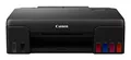 Canon Tintenstrahldrucker PIXMA G550 MegaTank Drucker (4.800 x 1.200 dpi, Fotodrucker 10x15 cm, LC Display, WLAN, Canon PRINT App, Mopria, AirPrint, wireless Printing, Auto Power On/Off) schwarz