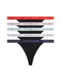 Tommy Hilfiger Underwear Tanga (5-St) Körpernahe Passform mit elastischem Bund