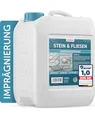PLINTEX® Steinimprägnierung Außen & Innen 5 L für ca 40-60m² - Universelle Fassaden & Stein Imprägnierung für Naturstein, Beton, Granit & Pflasterstein - Stein-Versiegelung