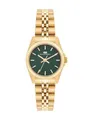 Rhodenwald & Söhne Damen Uhr analog Quarzwerk mit Edelstahl Armband gelbgold 10010486
