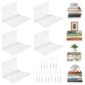 Schwebendes Bücherregal 5er Set Schwebende Bücherregale Unsichtbare Regale fü...