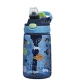 Contigo Kinder Trinkflasche Easy Clean Autospout mit Strohhalm | 100% auslaufsicher | BPA-freie robuste Wasserflasche | Ideal für Kita, Kindergarten, Schule und Sport | Cosmos | 420 ml