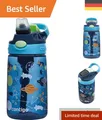 Robuste 420ml Kinderwasserflasche - 100% Auslaufsicher, ideal für unterwegs
